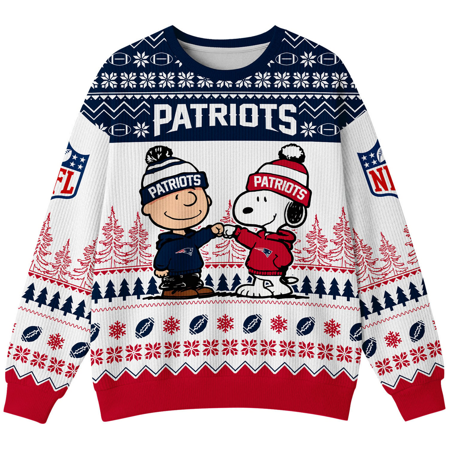 NEP Premium NFL Snoopy Winter SweatShirt DDT CTND