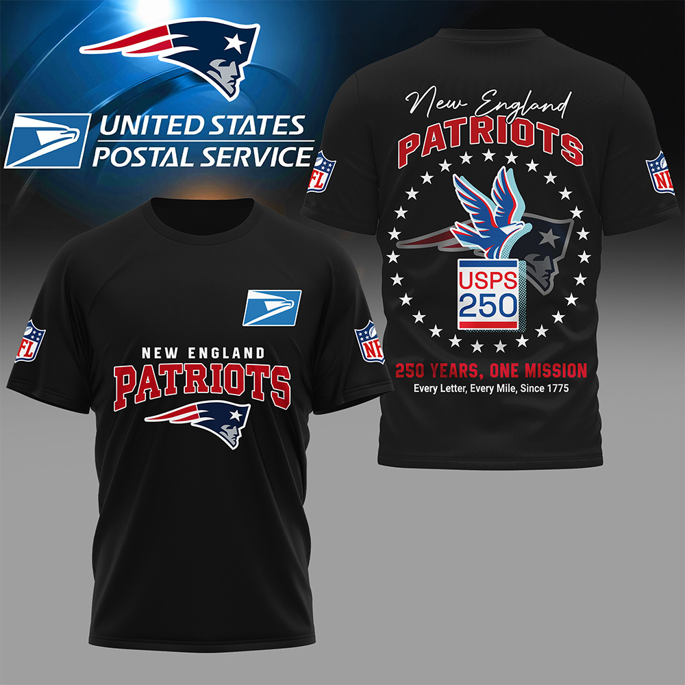 NEP Premium NFL United States Postal Service 250th Anniversary 3D Shirt DDT CTND