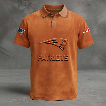 NEP x NFL Embossed Polo Shirt DATND TANTD