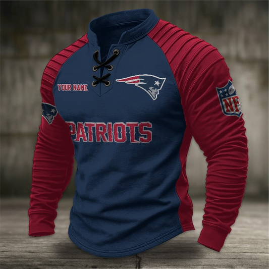 NEP x NFL Men Stand Collar Long Sleeve Top DDT  CTND