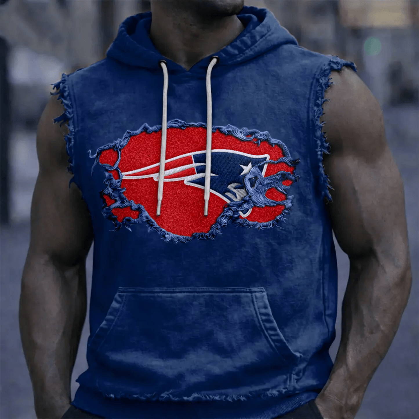 NEP x NFL Menƒ??s Sleeveless Hoodie Tank DATND TANTD 280526