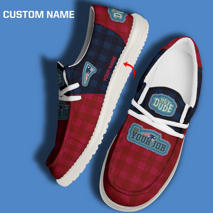 NEP x NFL Premium Hey Dude Shoes DATND TANTD