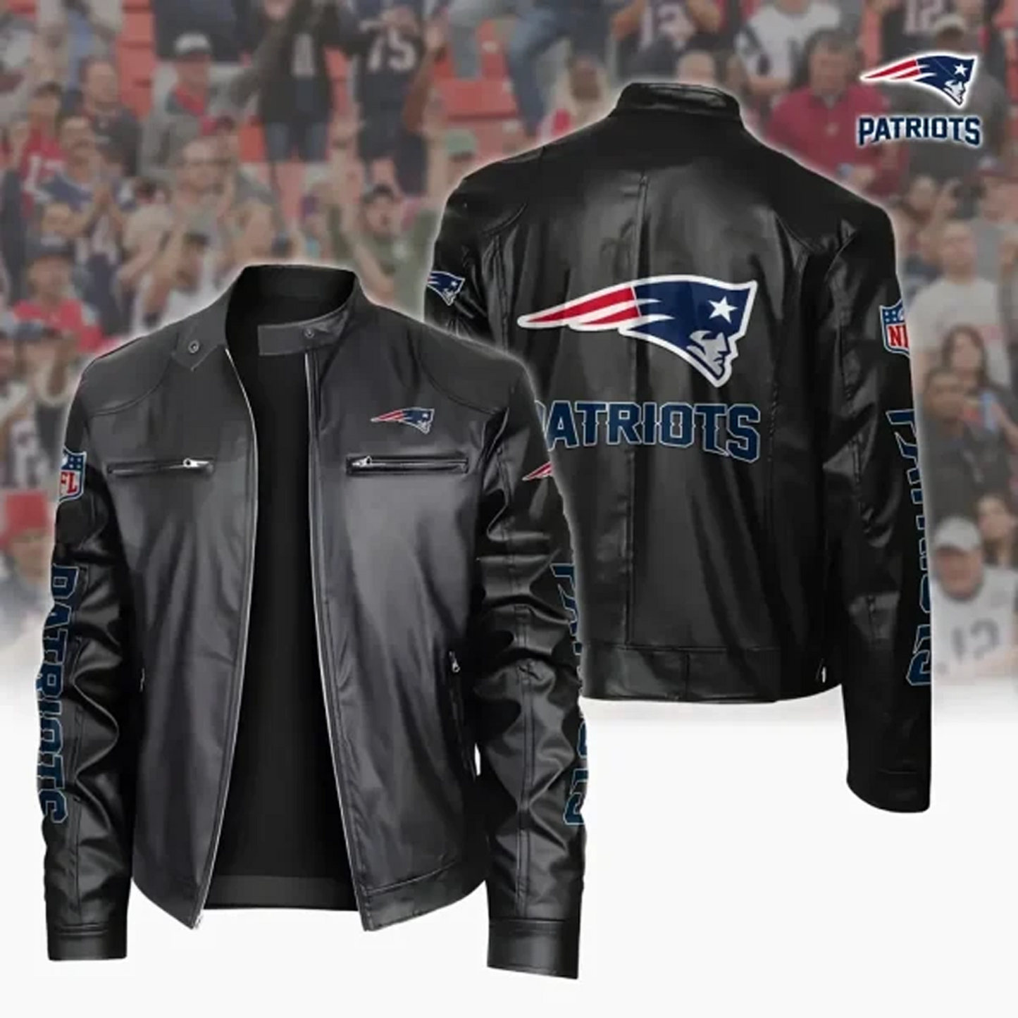 NEP x NFL Sport Leather Jacket DATND TANTD