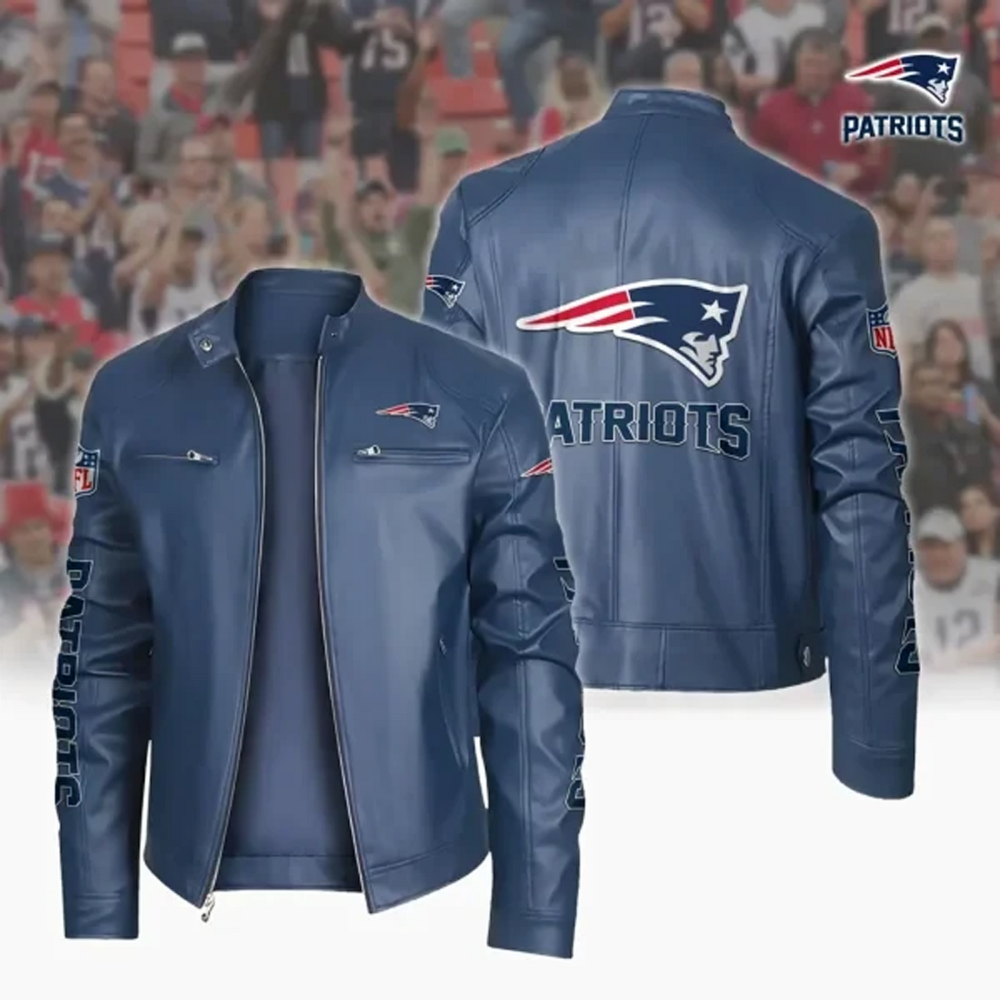 NEP x NFL Sport Leather Jacket DATND TANTD