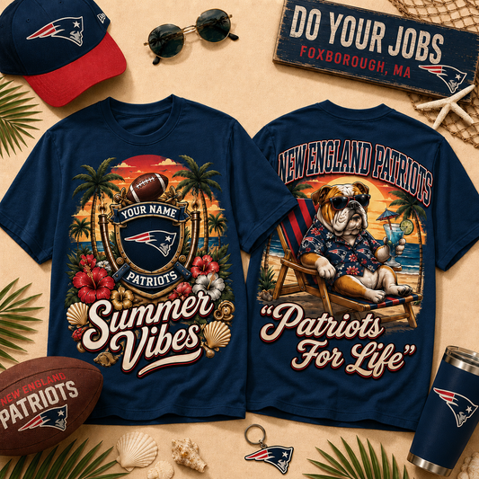 NEP x NFL Summer Tshirt Funny Dog Custom Any Name Gifts