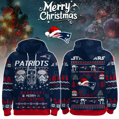 NEP x NFL Unisex Merry Christmas The Force Edition Hoodie DATND TANTD
