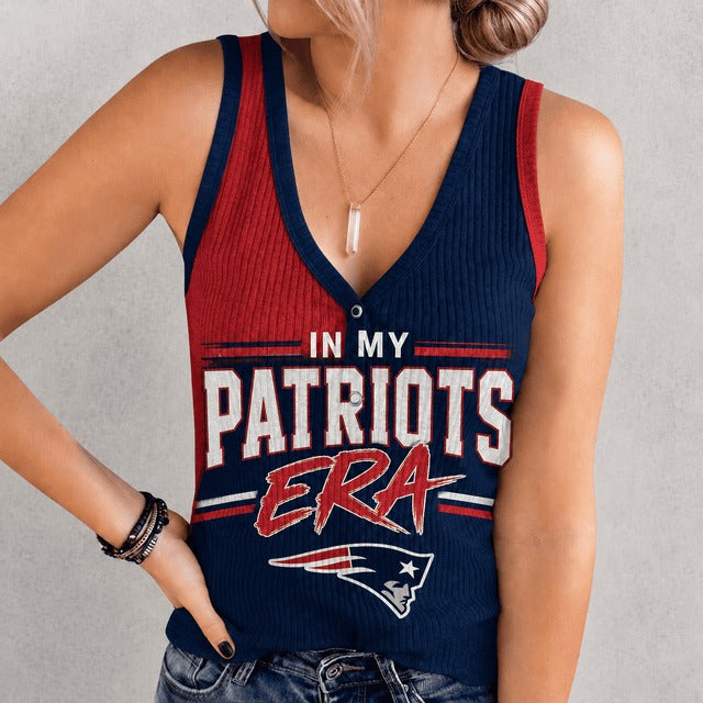 NEP x NFL Women V-Neck Ribbed Tank Top Premium Personalized Gift For Fan 250626