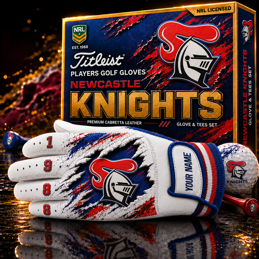 NEW X PREMIUM NRL PLAYERS GOLF GLOVE GIFT SET