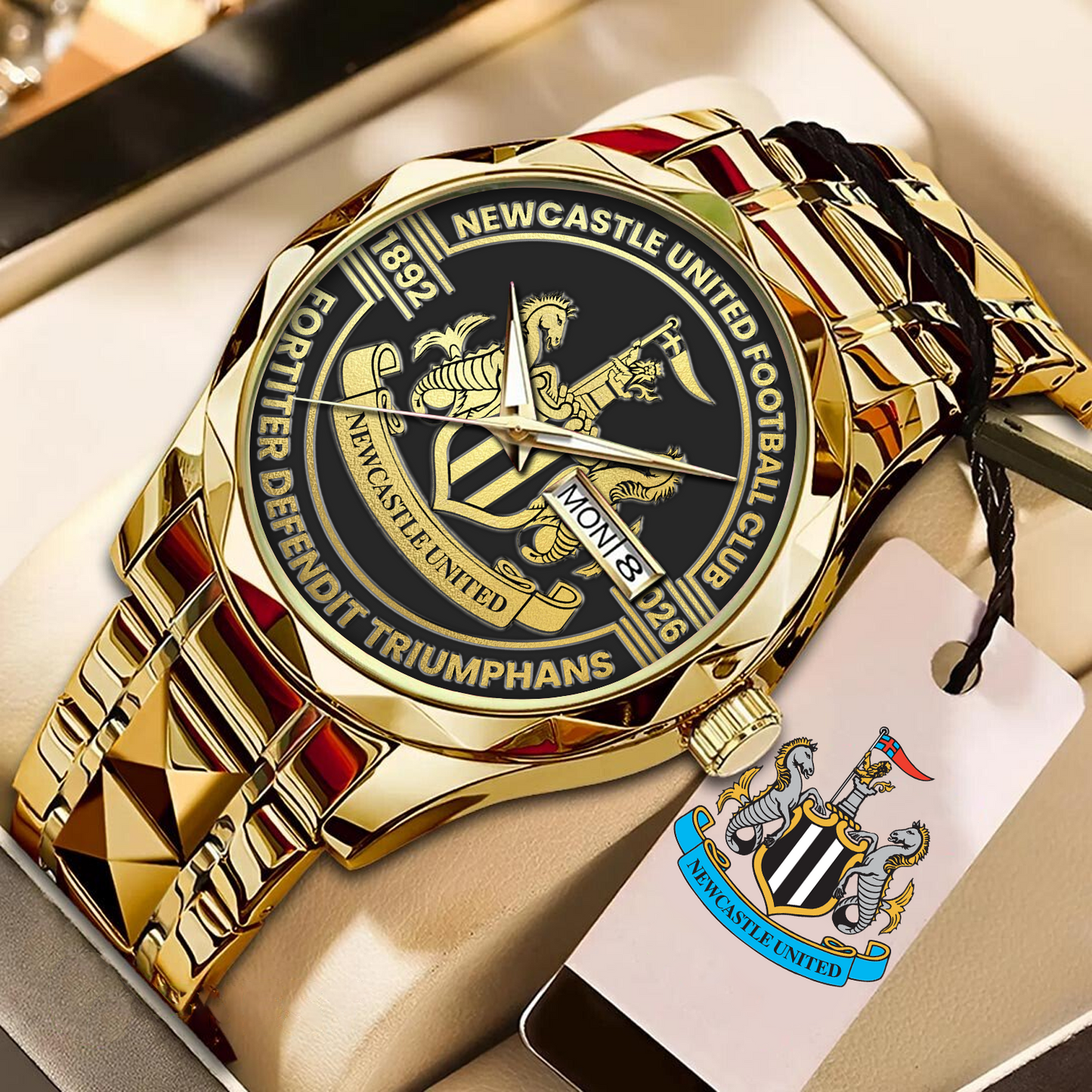 NEW x EPL Alloy Luxury Quartz Watch DATND TANTD
