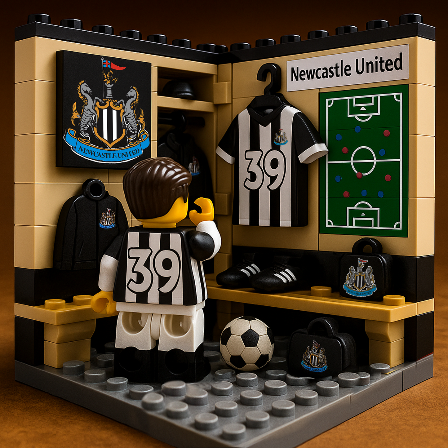 NEW x EPL Football Sports Room Block Set DatND DVT
