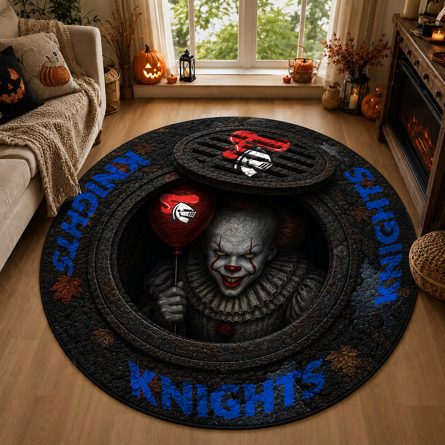 NEW x NRL Halloween IT Rug