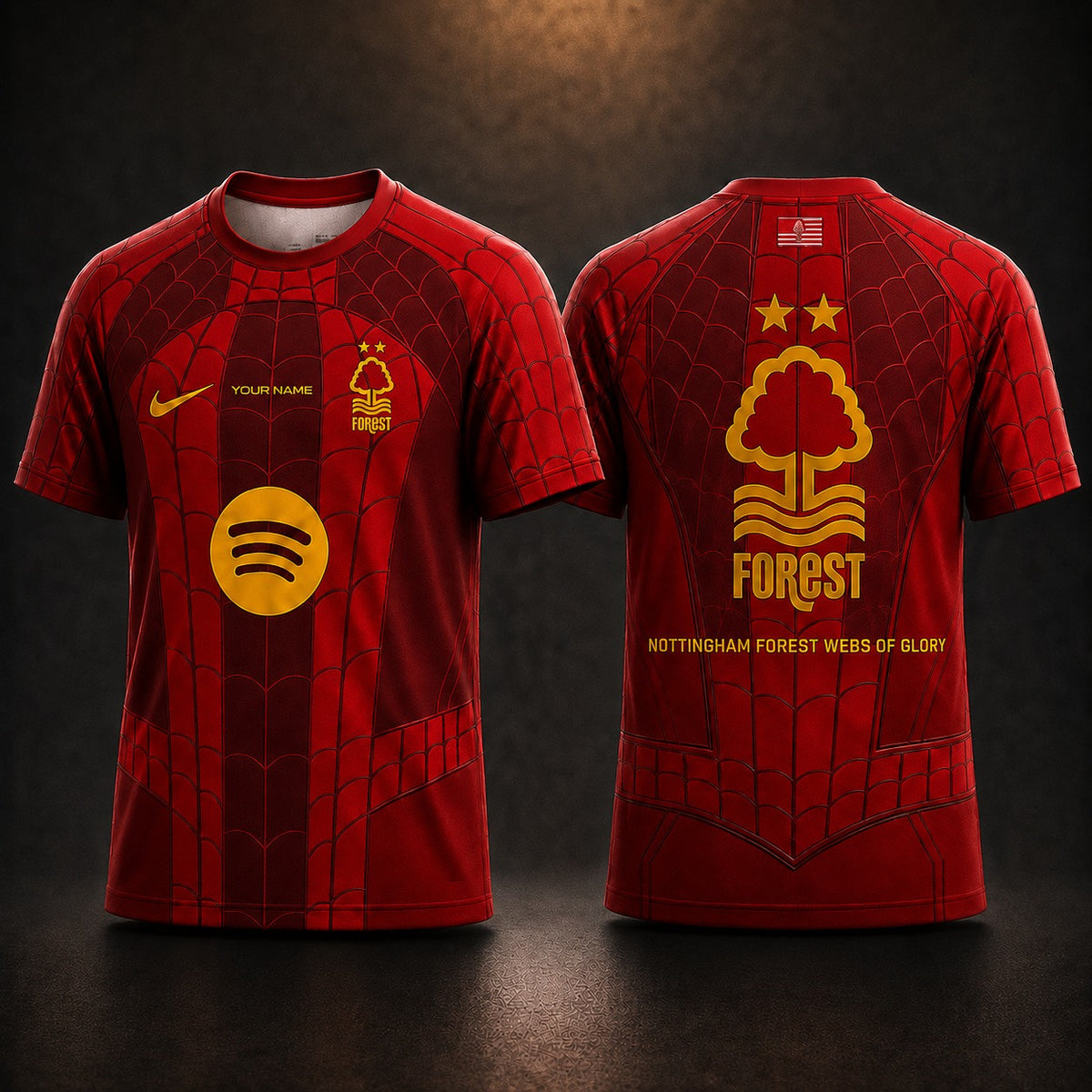 NF EPL x Spider Halloween Premium All Over Print T-Shirt Personalized Gift For Fan Sport Soccer