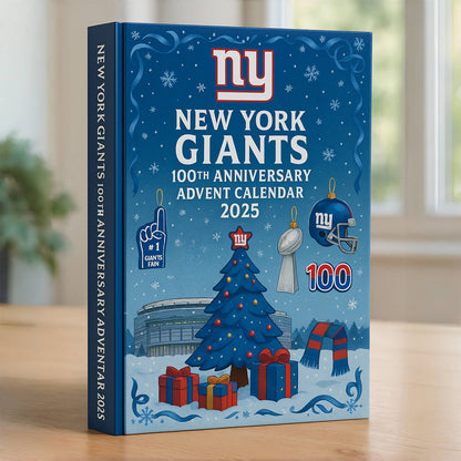 NFL NYG Team Advent Calendar Christmas V1 NAK NHM