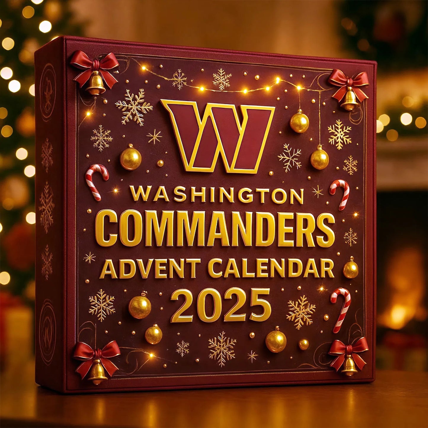 NFL WAS Team Advent Calendar Christmas V1 NAK NHM