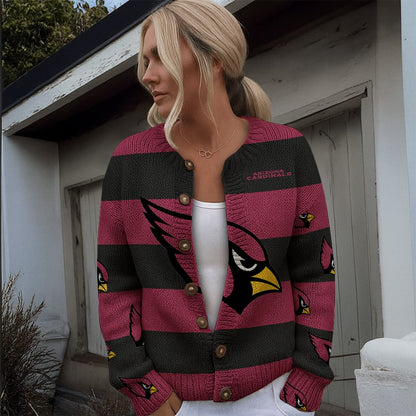 NFL x ARI Women's Cardigan Sweater HLP