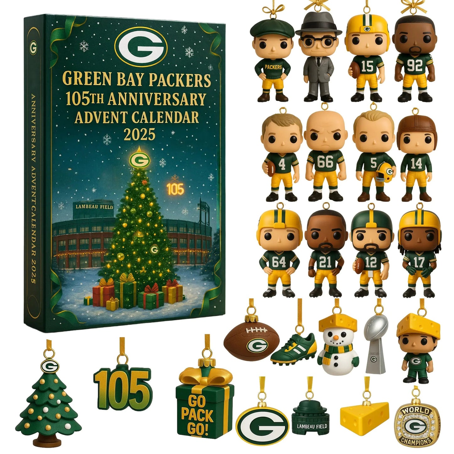 NFL x GB 2025 Christmas Advent Calendar HLP