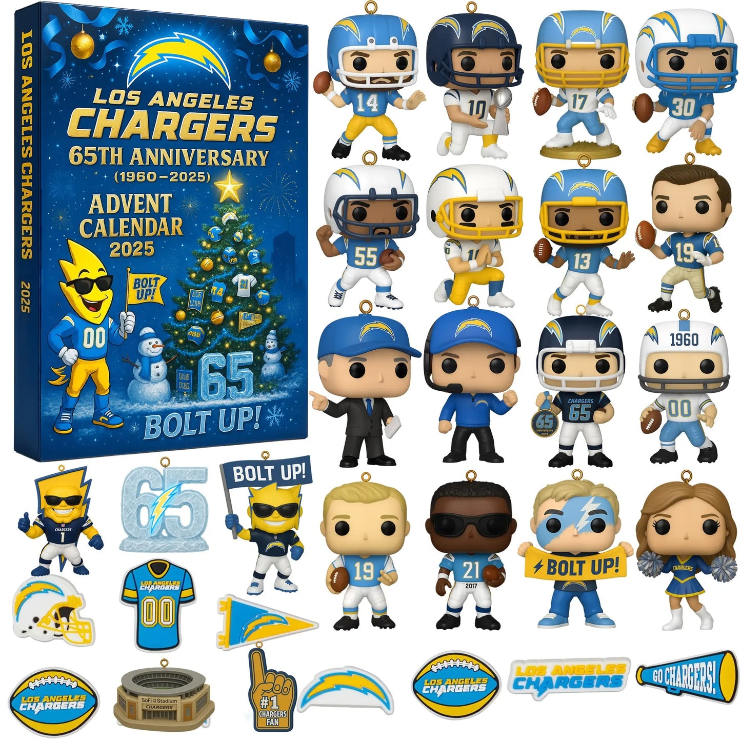 NFL x LAC 2025 Christmas Advent Calendar HLP