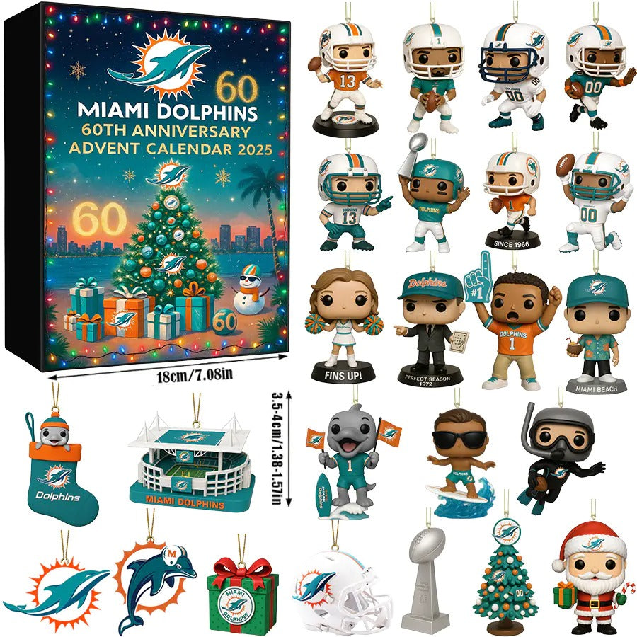 NFL x MIA 2025 Christmas Advent Calendar HLP