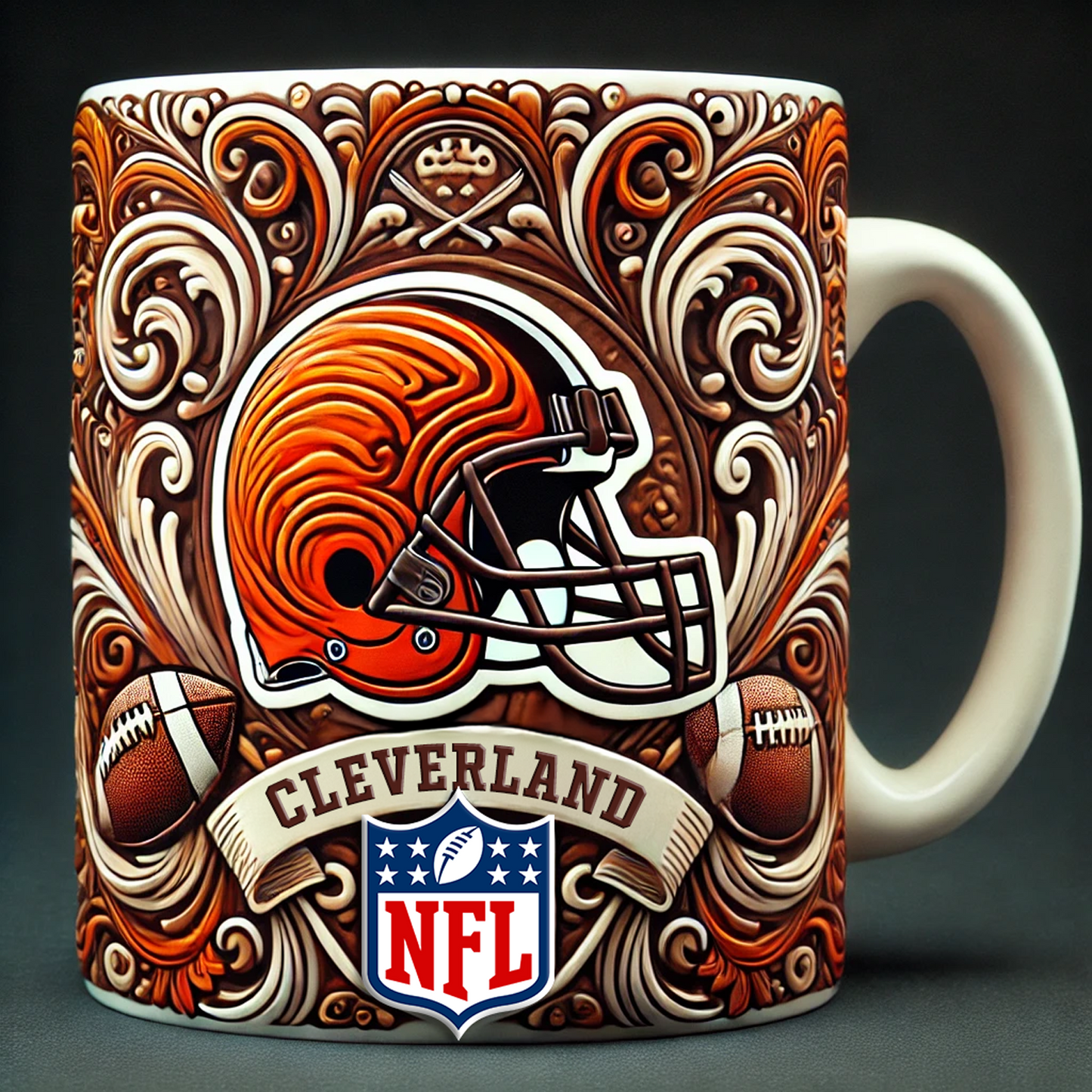 NFL x CLE Accent Mug, Inflated Whoville Mug NDT TDT 041025