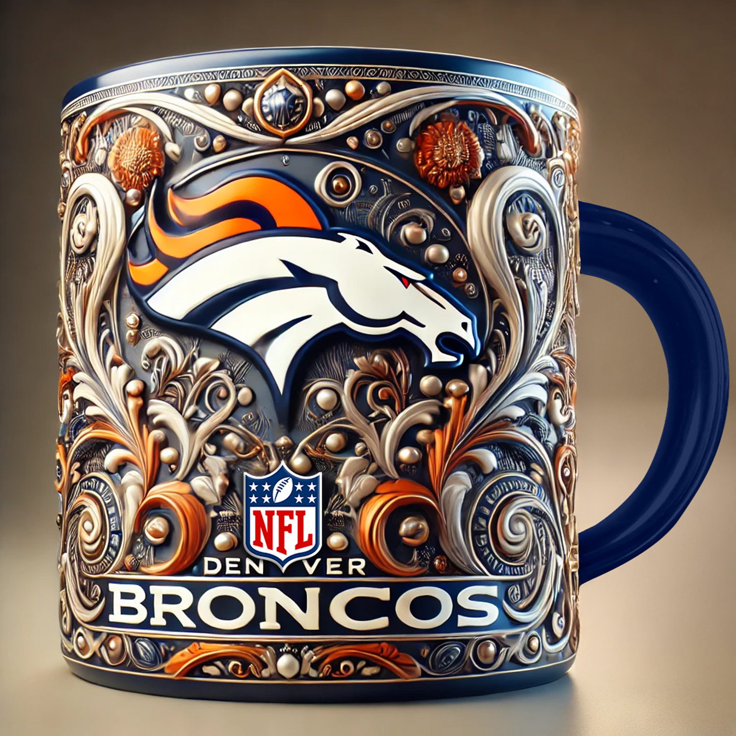 NFL x DEN Accent Mug, Inflated Whoville Mug NDT TDT 041025