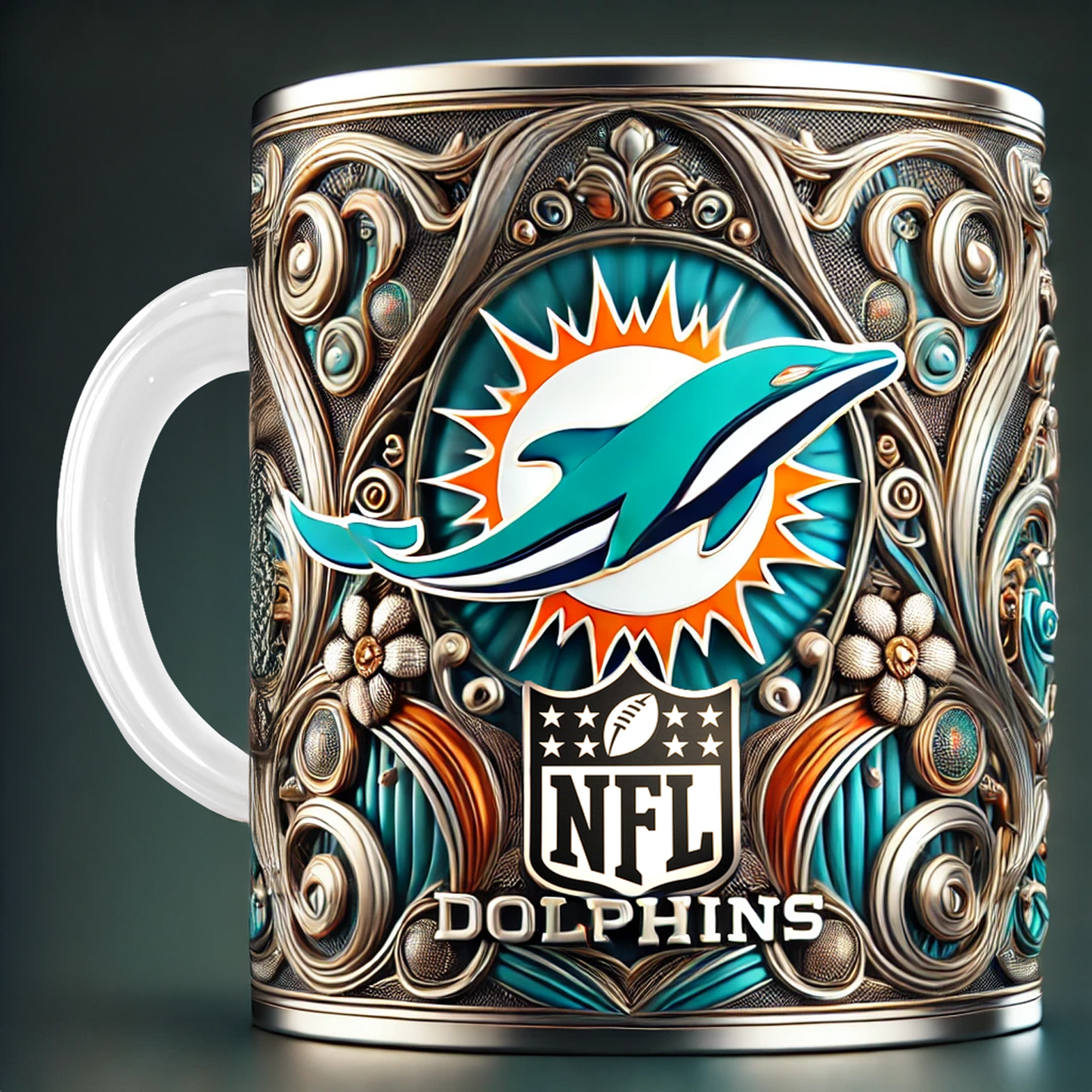 NFL x MIA Accent Mug, Inflated Whoville Mug NDT TDT 041025