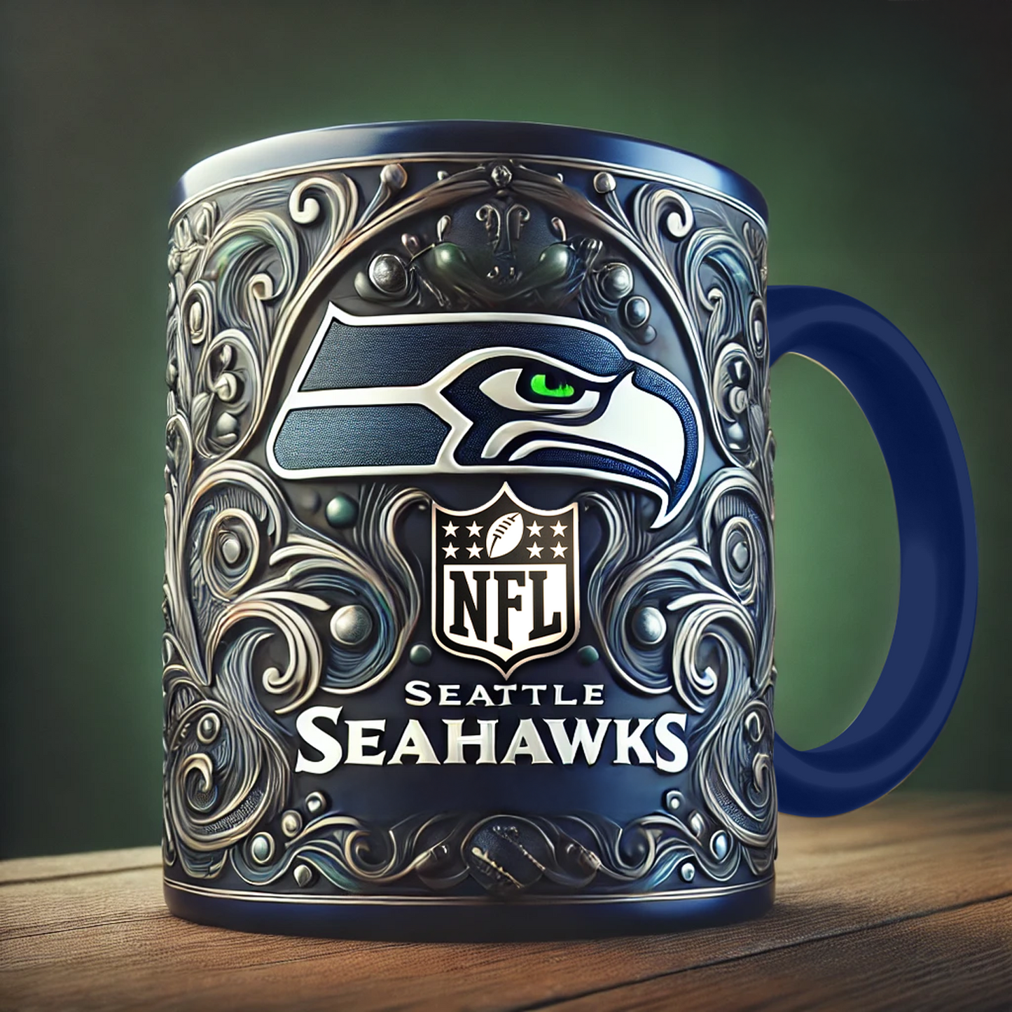 NFL x SEA Accent Mug, Inflated Whoville Mug NDT TDT 041025