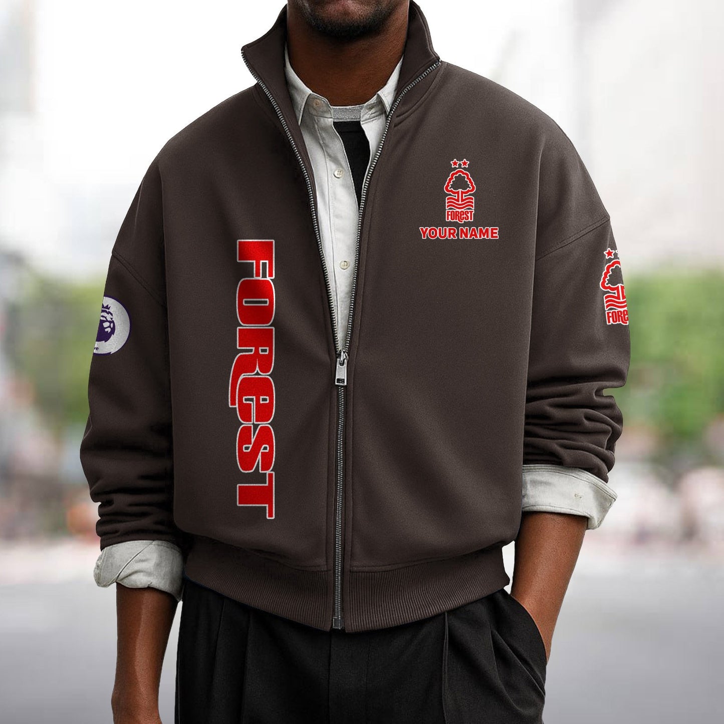 NFO x EPL Men's Zipper Sweatshirt DatND DVT