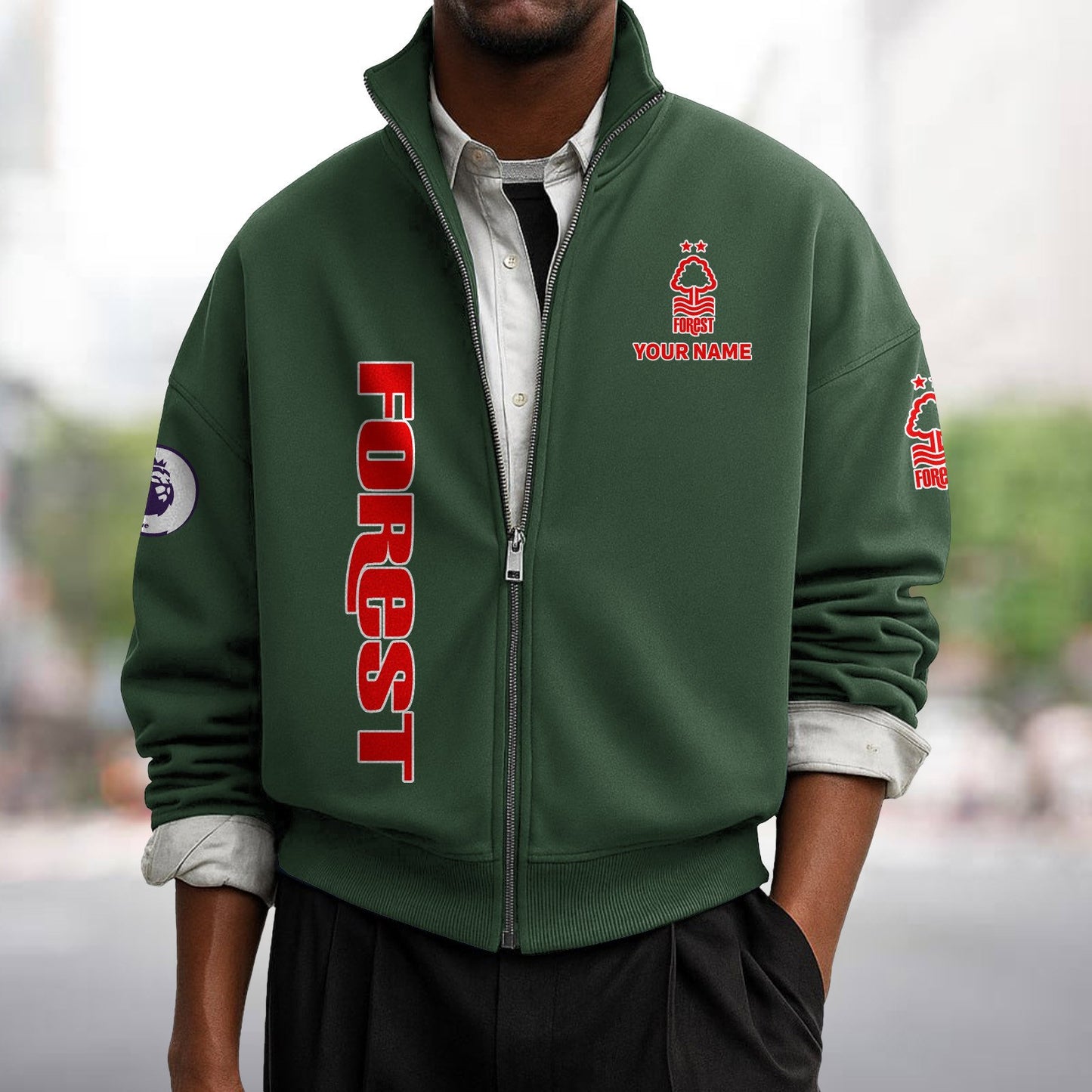 NFO x EPL Men's Zipper Sweatshirt DatND DVT