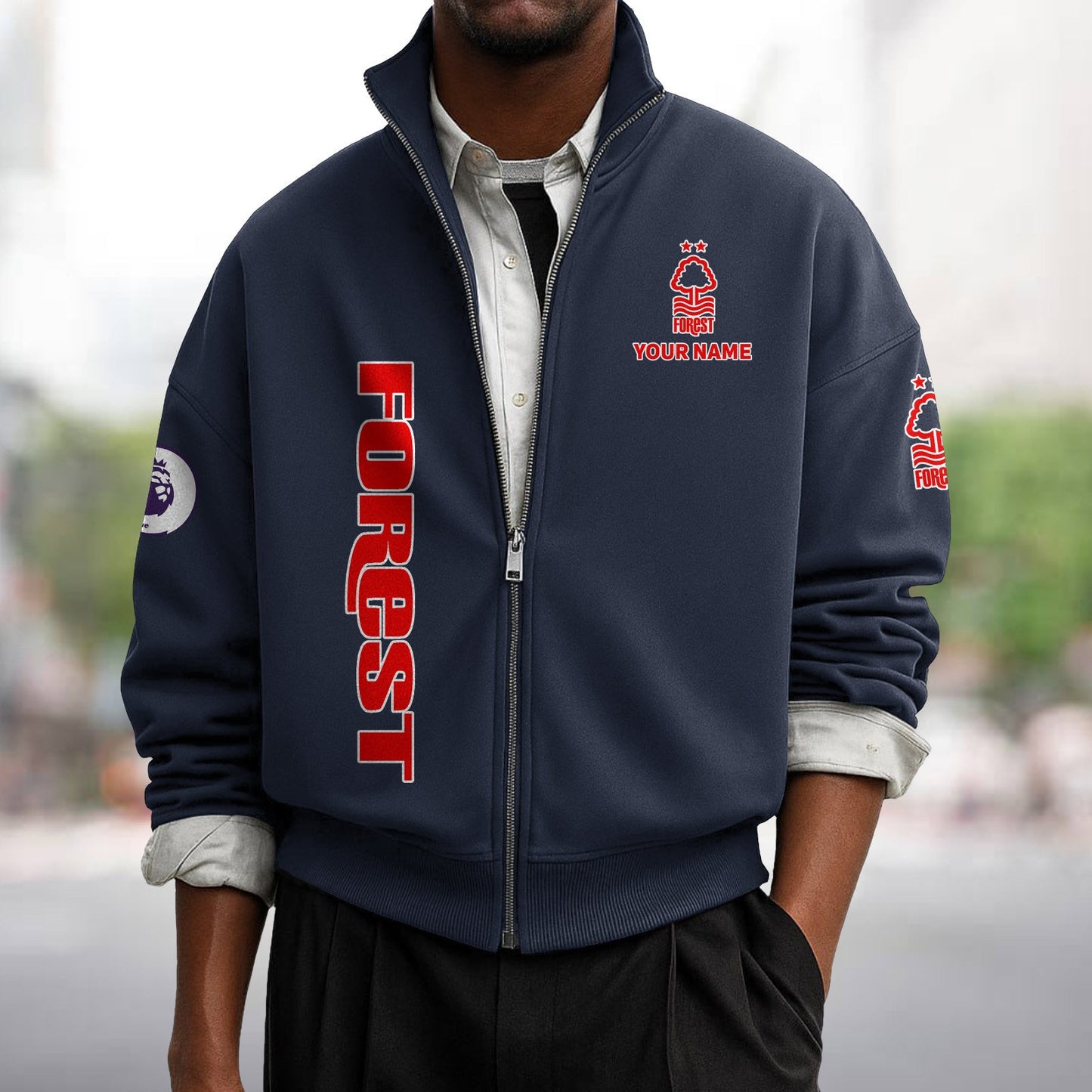 NFO x EPL Men's Zipper Sweatshirt DatND DVT