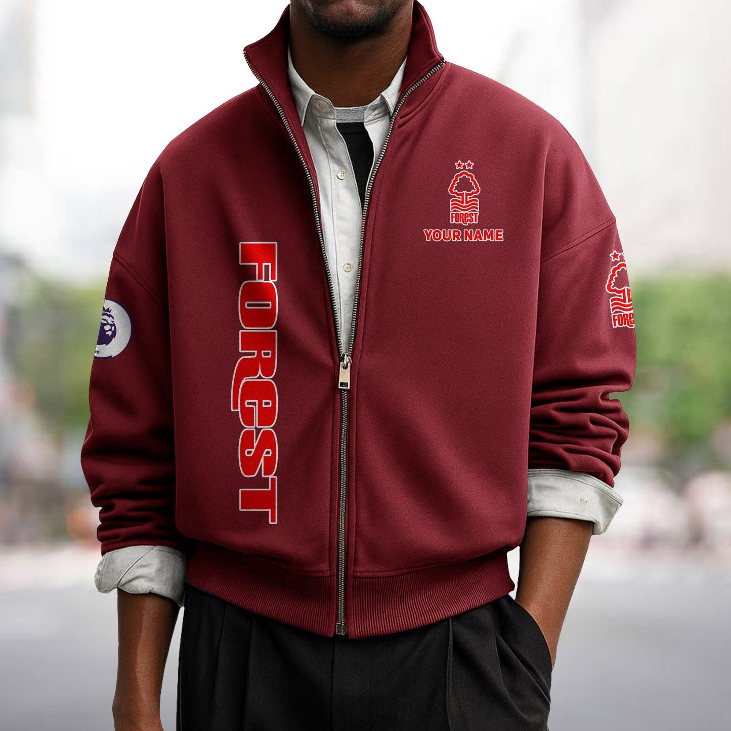 NFO x EPL Men's Zipper Sweatshirt DatND DVT
