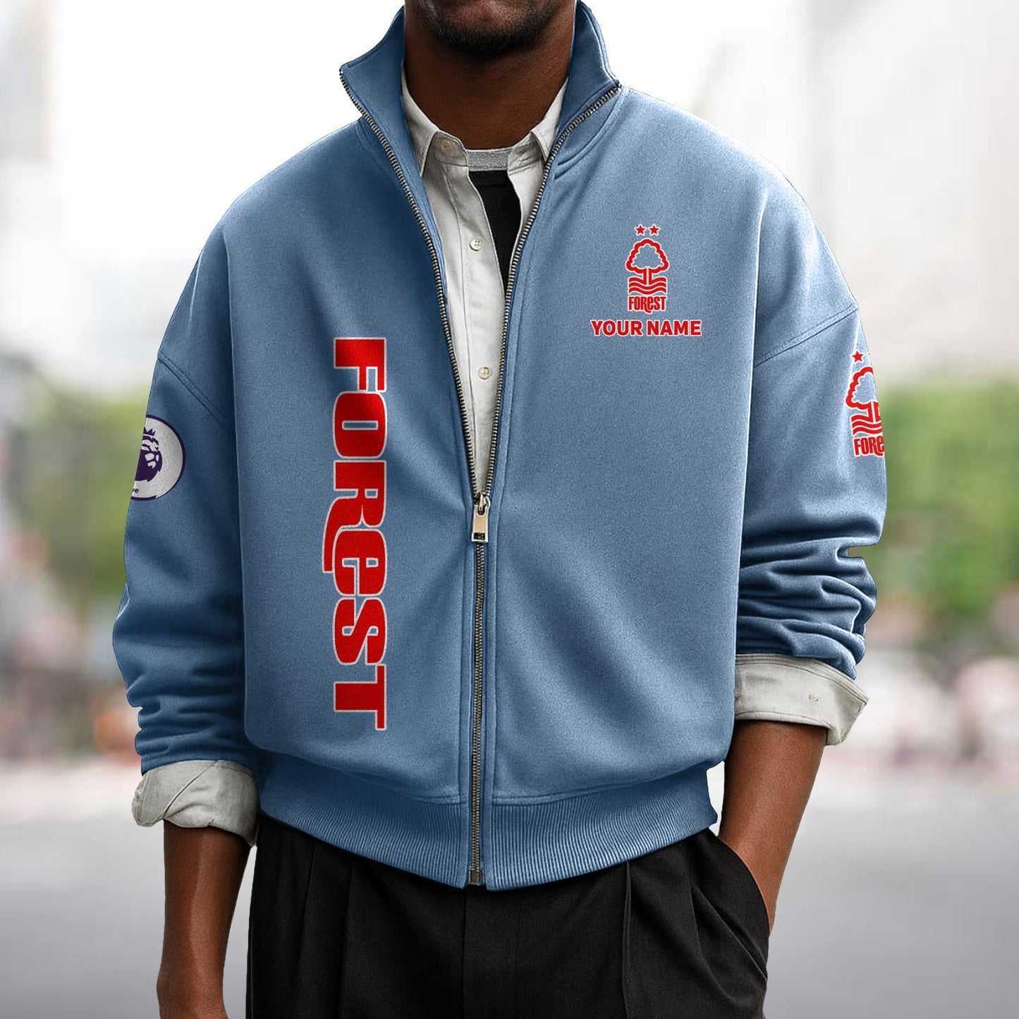 NFO x EPL Men's Zipper Sweatshirt DatND DVT