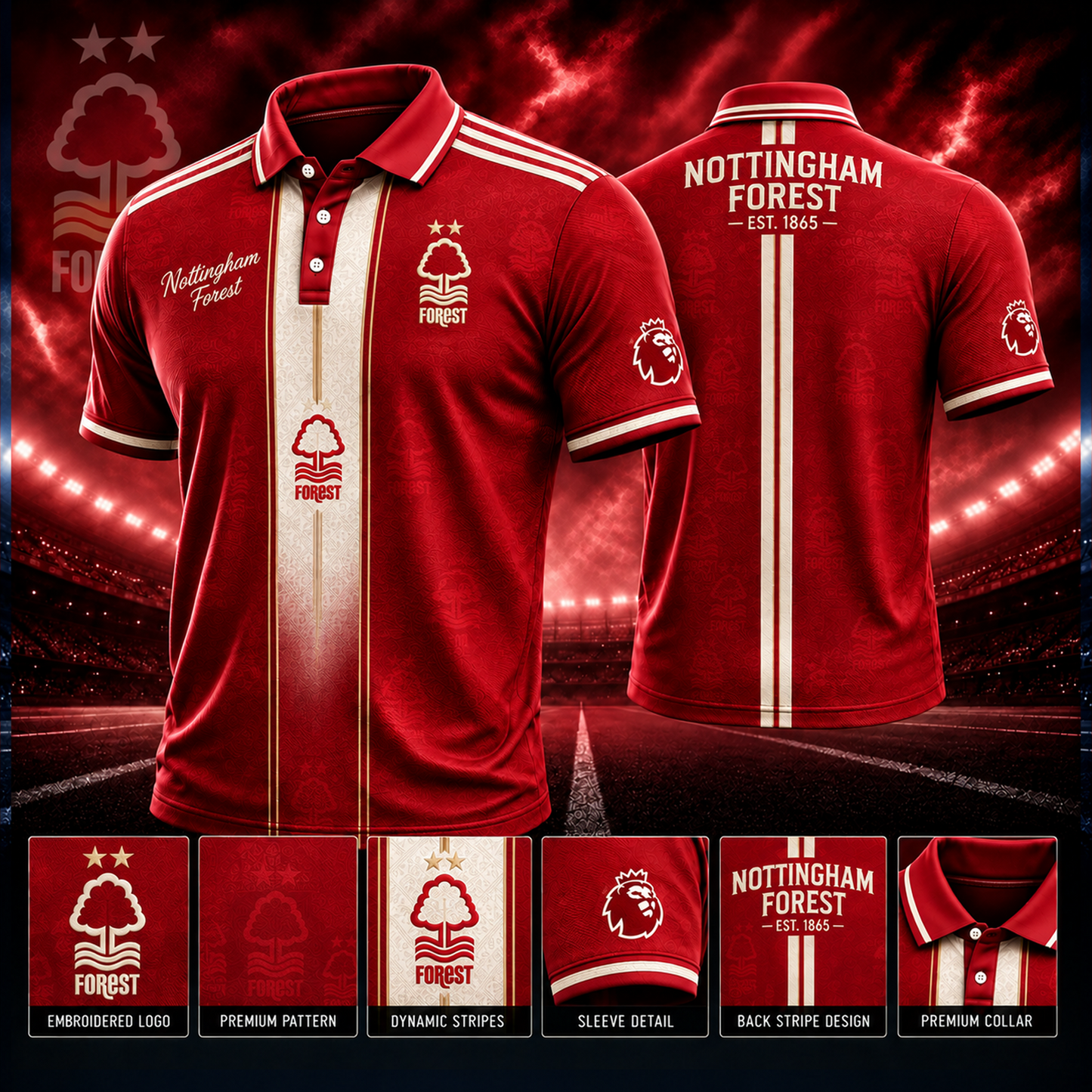 NFO x EPL Polo Shirt Limited Edition