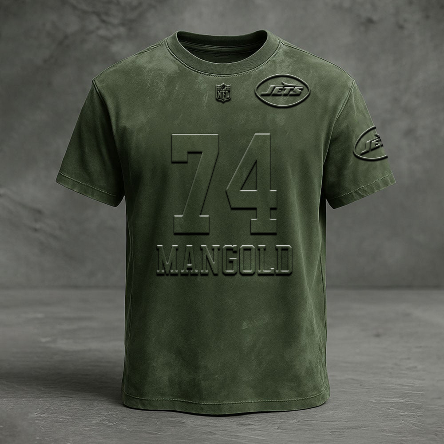 NIC x 74 Embossed T-Shirt DATND TANTD