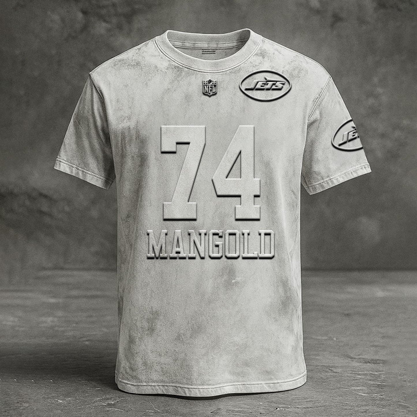 NIC x 74 Embossed T-Shirt DATND TANTD