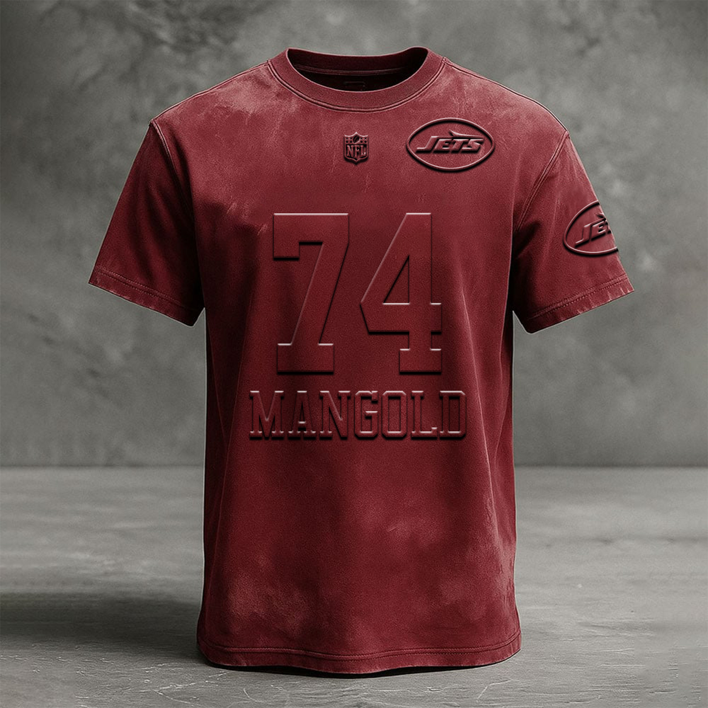NIC x 74 Embossed T-Shirt DATND TANTD