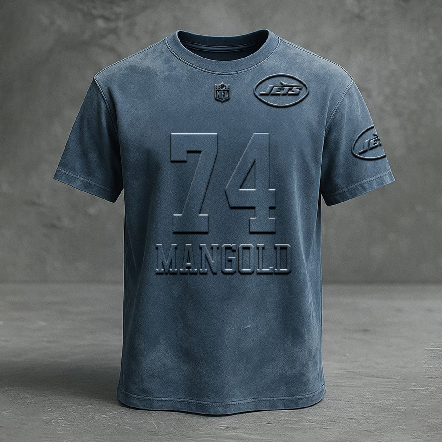 NIC x 74 Embossed T-Shirt DATND TANTD
