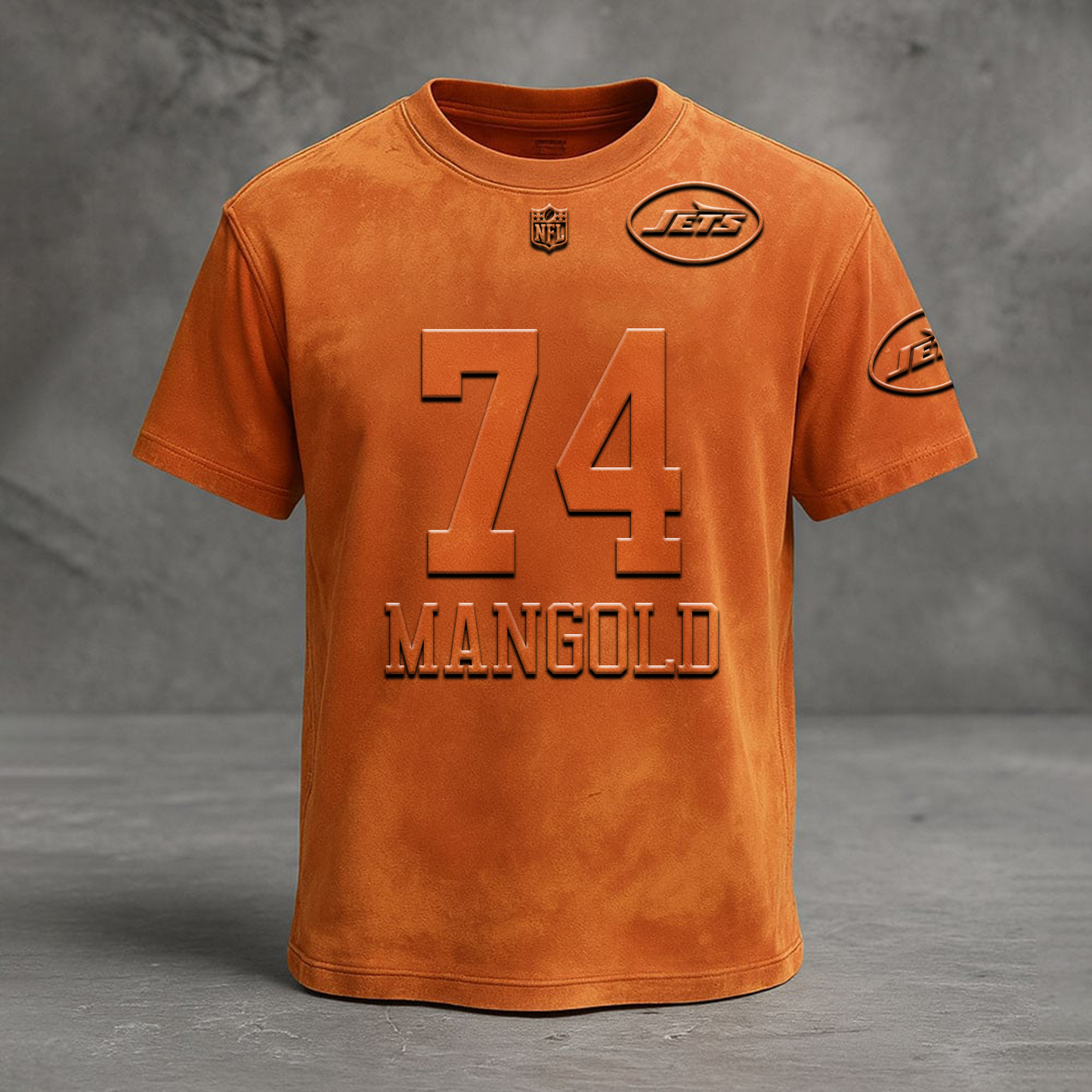 NIC x 74 Embossed T-Shirt DATND TANTD