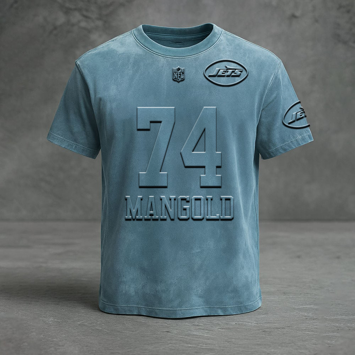 NIC x 74 Embossed T-Shirt DATND TANTD