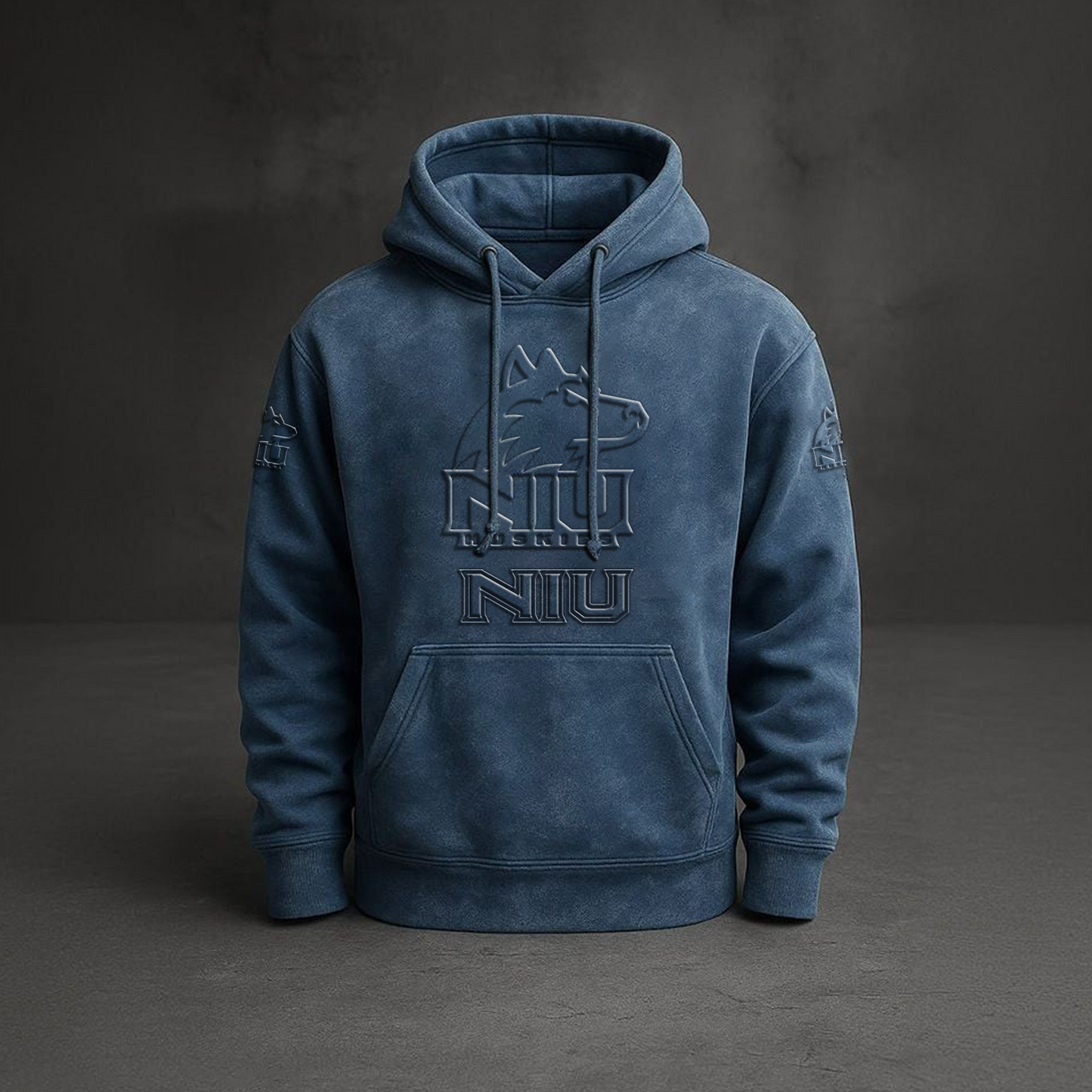 NIU Embossed Hoodie DatND DVT
