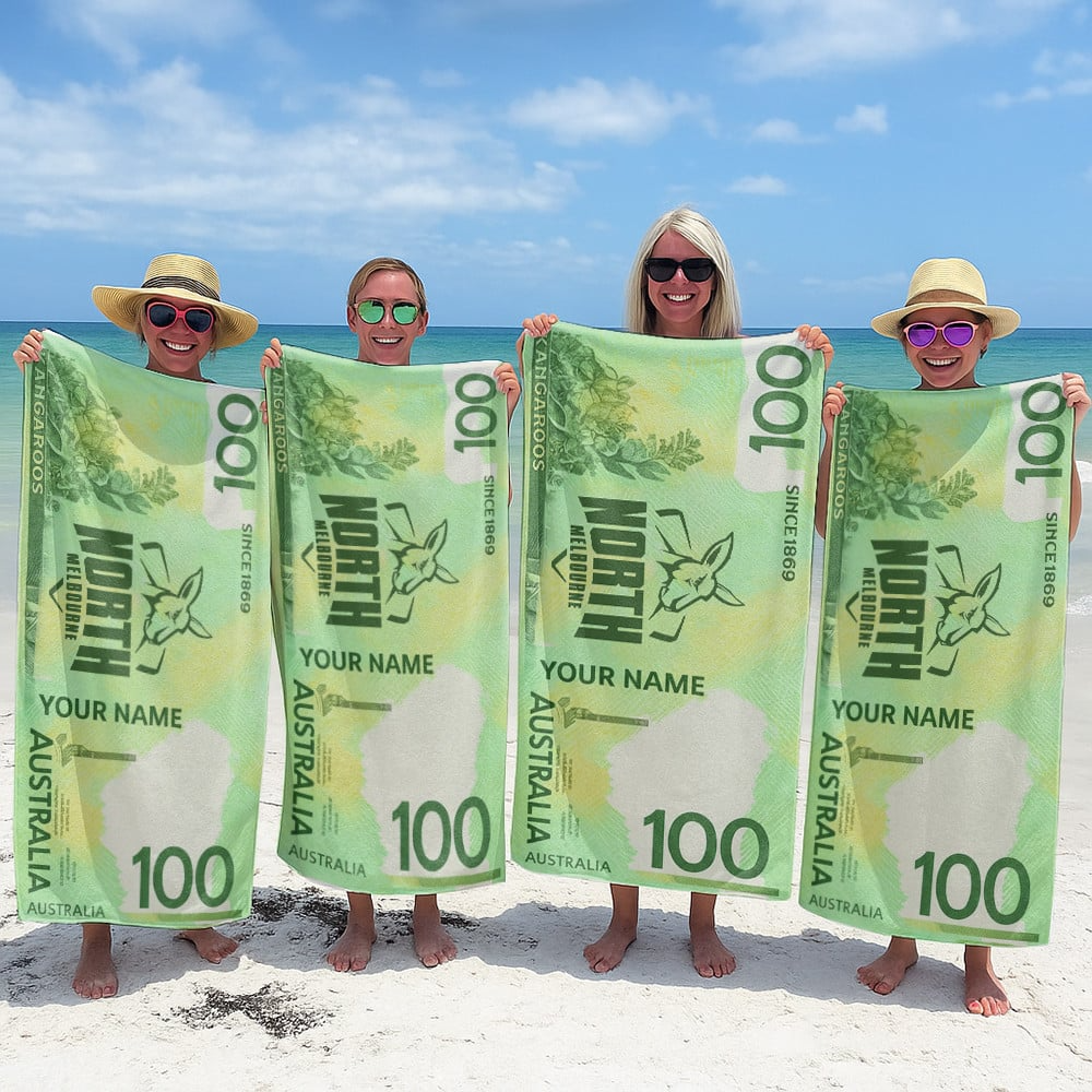 NM x AFL $100 Personalized Beach Towel Gifts For Fan DDT CTND