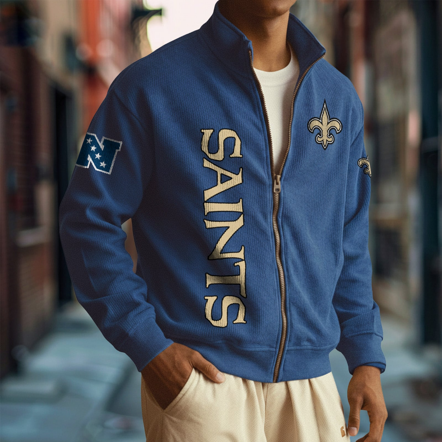 NO x NFL Corduroy Zip-Up Jacket DatND DVT