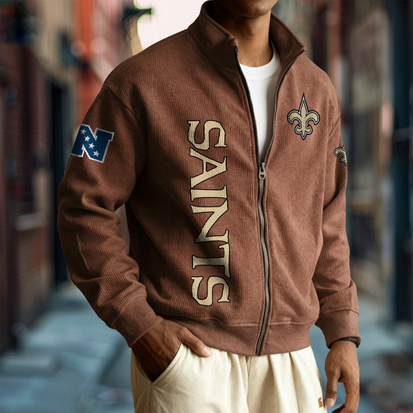 NO x NFL Corduroy Zip-Up Jacket DatND DVT