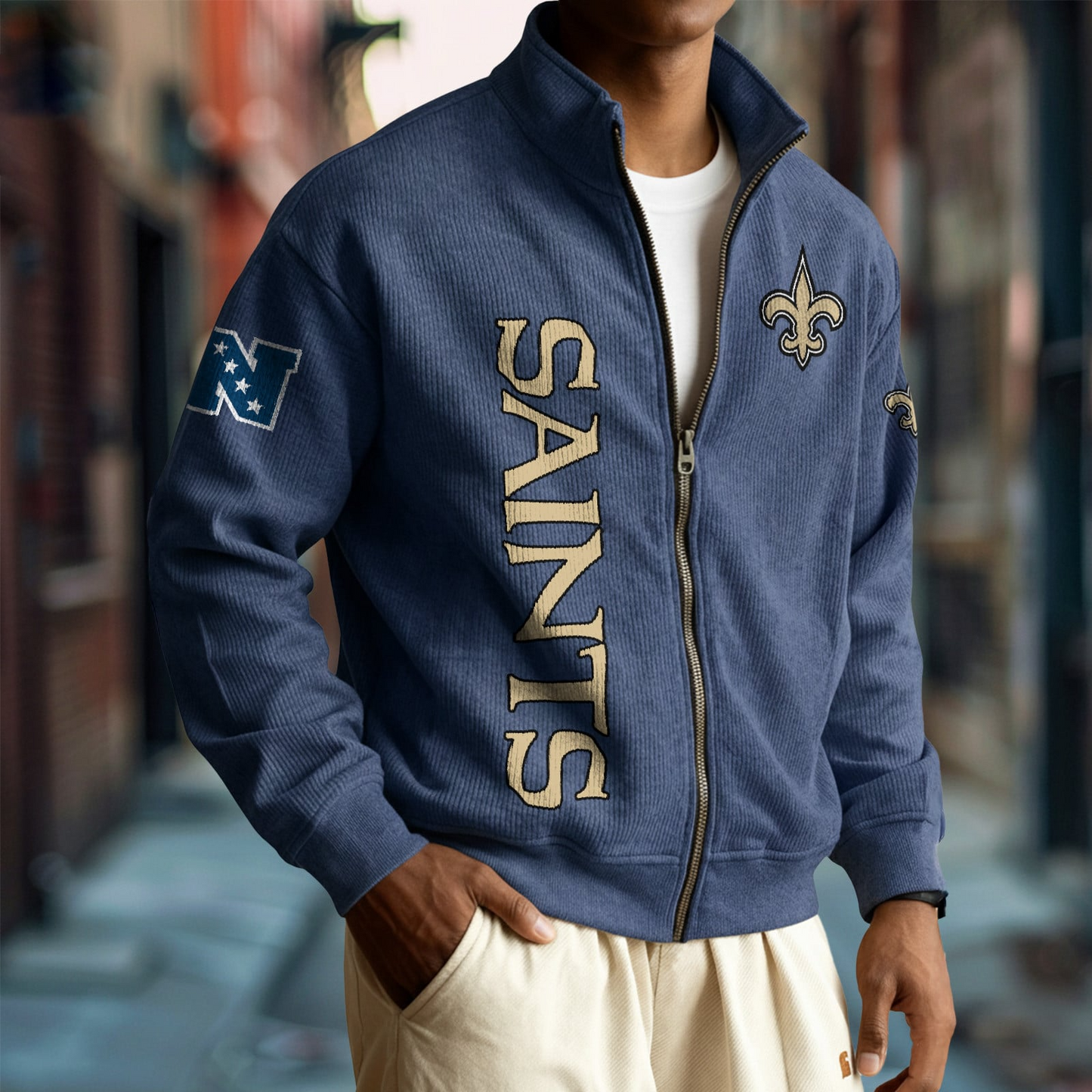 NO x NFL Corduroy Zip-Up Jacket DatND DVT