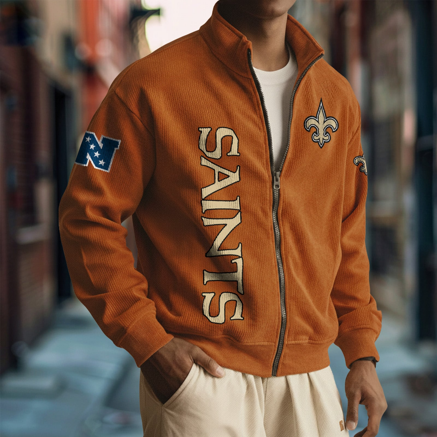 NO x NFL Corduroy Zip-Up Jacket DatND DVT