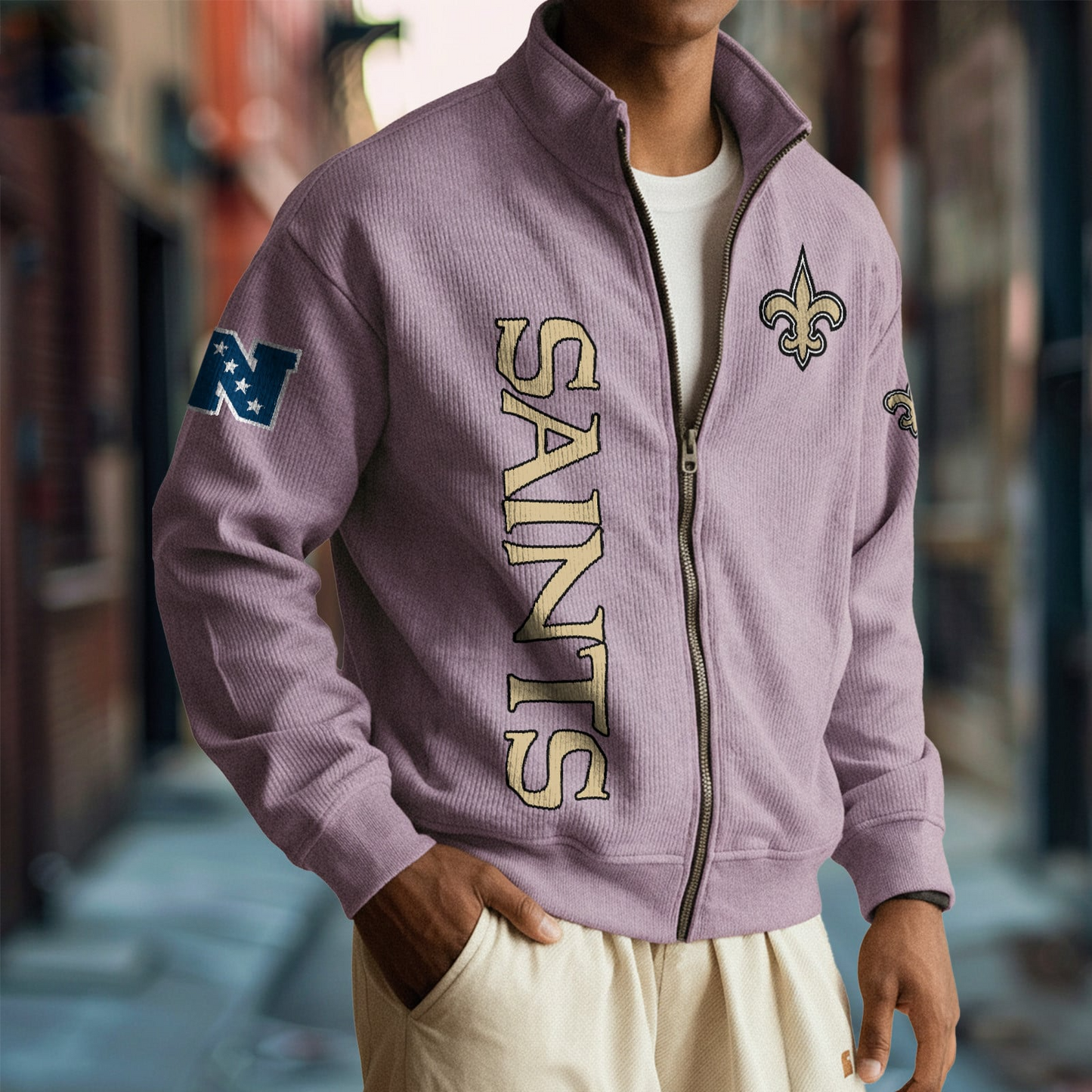 NO x NFL Corduroy Zip-Up Jacket DatND DVT