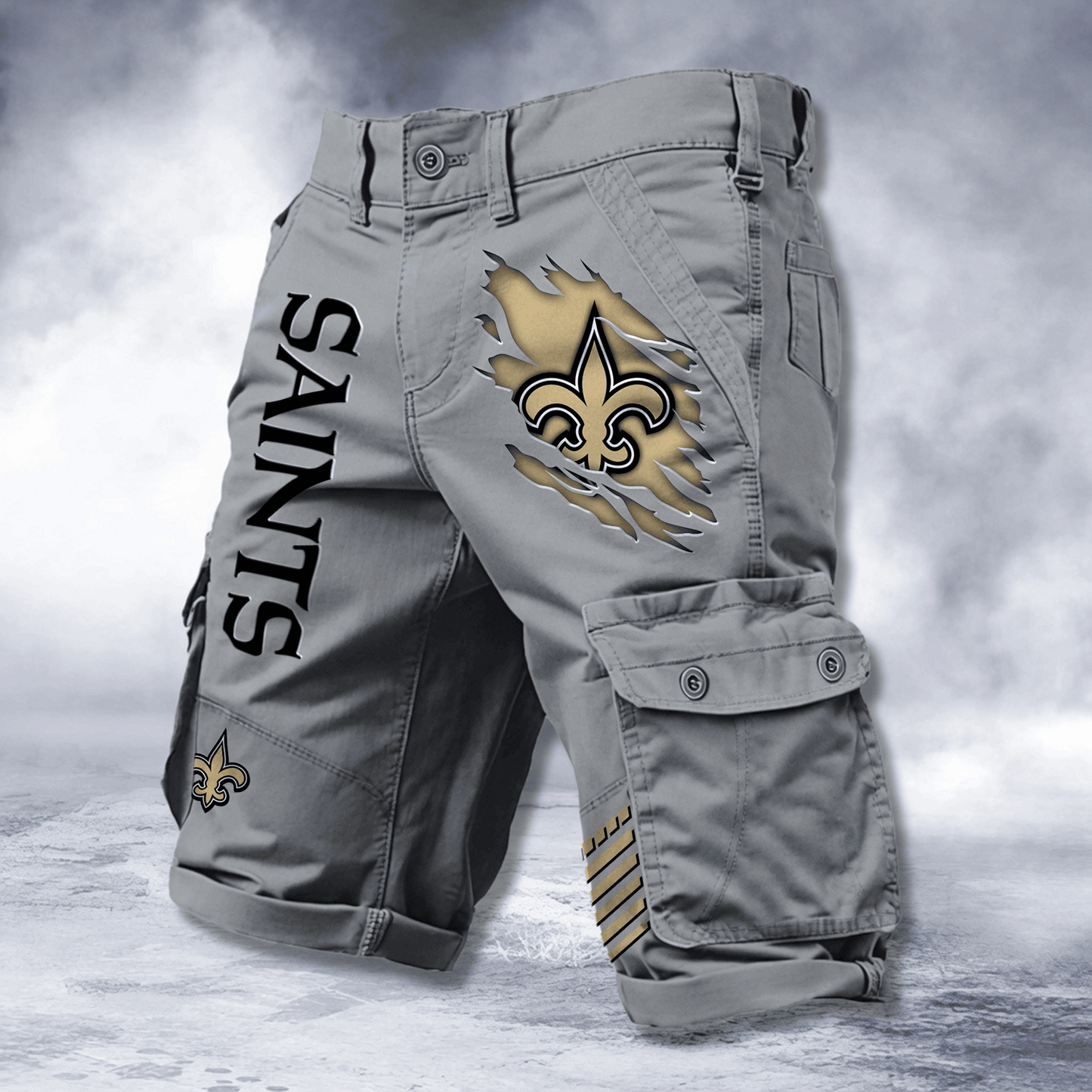 NO x NFL Cotton Cargo Shorts DATND TANTD 2705