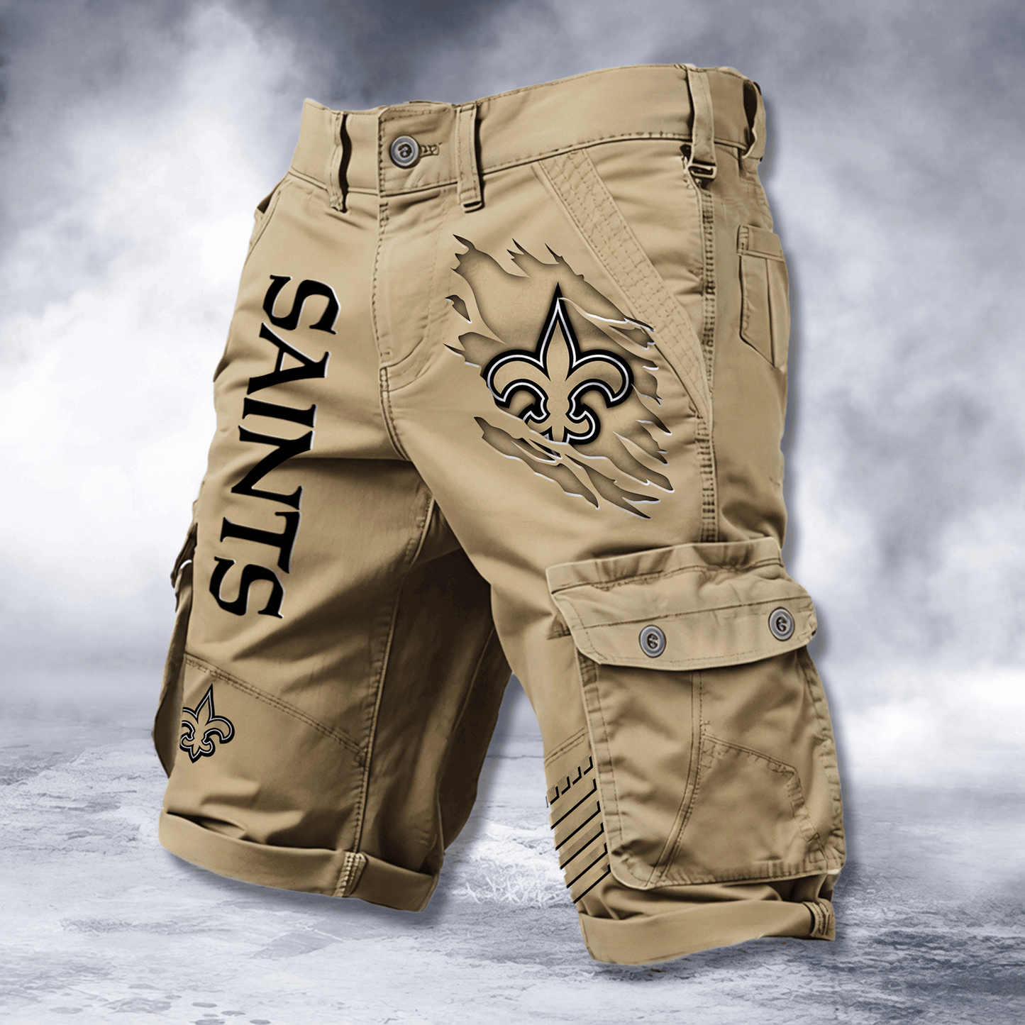 NO x NFL Cotton Cargo Shorts DATND TANTD 2705