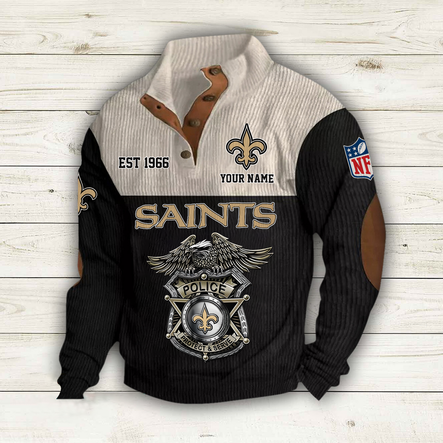 NO x NFL Custom Name Sport Sweatshirt DatND DVT
