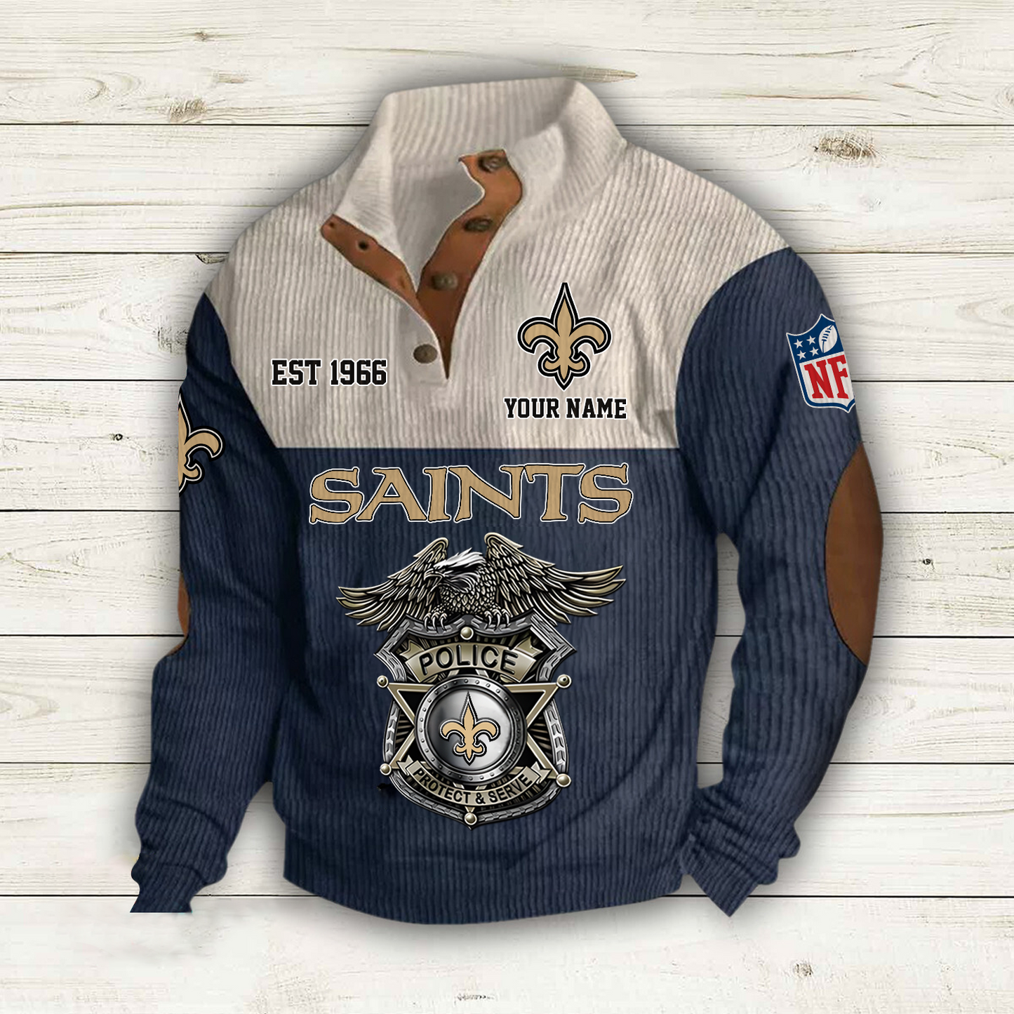 NO x NFL Custom Name Sport Sweatshirt DatND DVT
