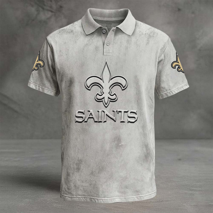 NO x NFL Embossed Polo Shirt DATND TANTD